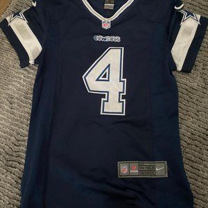 Dak Prescott 4 Dallas Cowboys Nike Football Jersey Size S Twill Letters